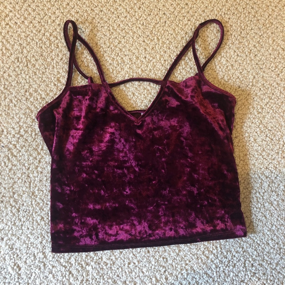 Velvet tank top from Mahina